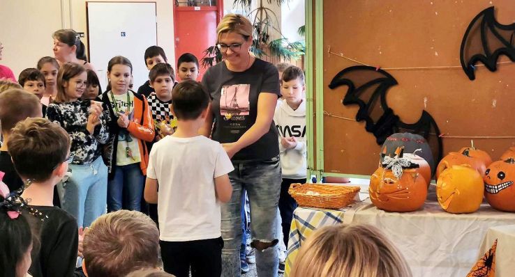 Tökfejek a Móra Ferenc Általános Iskolában