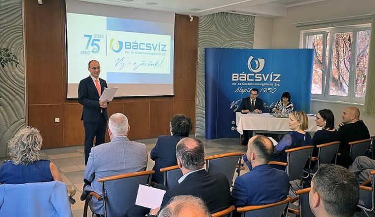 Megtartotta évi rendes közgyűlését a BÁCSVÍZ Zrt.