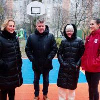 Új kosárlabdapálya az Árpádvárosban