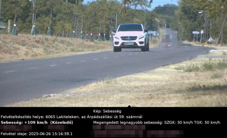 25 ittas járművezetőt találtak egy hét alatt Bács-Kiskun vármegyében a rendőrök