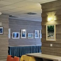 Kiállítás a Hotel Három Gúnár éttermében