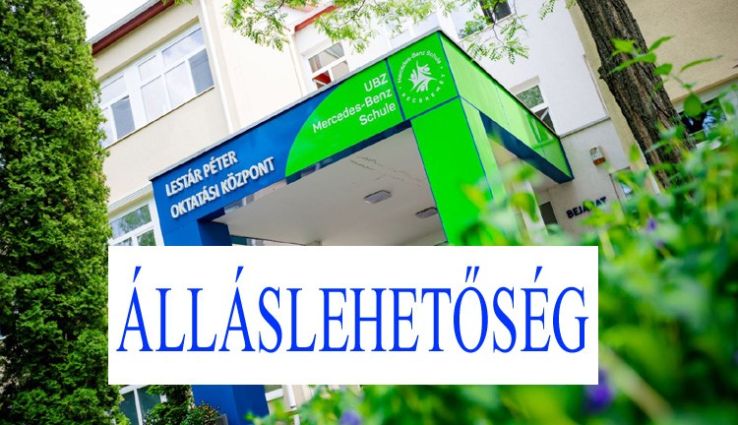 Iskolagondnokot keres a kecskeméti Mercedes-Benz Iskola