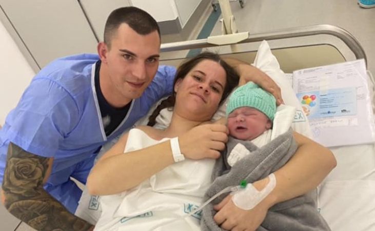 Lajosmizsei baba az év első újszülöttje a kecskeméti kórházban