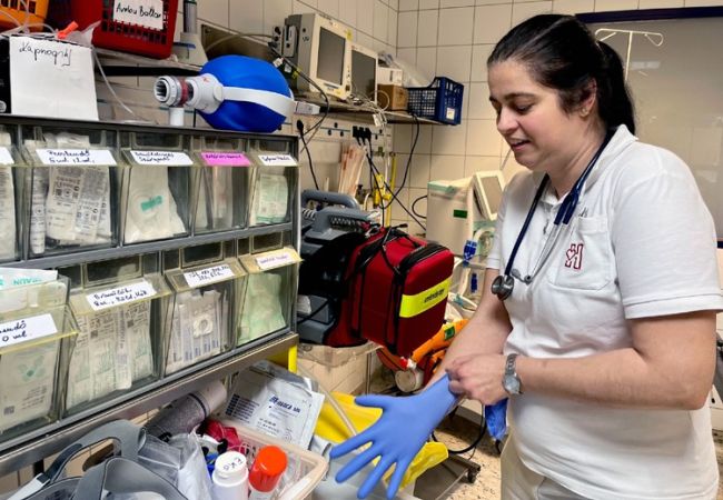Tóthné dr. Agárdi Szilvia a kecskeméti kórház SBO új osztályvezető főorvosa