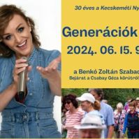 A Generációk Juniálisát szombaton tartják a Benkó Zoltán Szabadidőközpontban