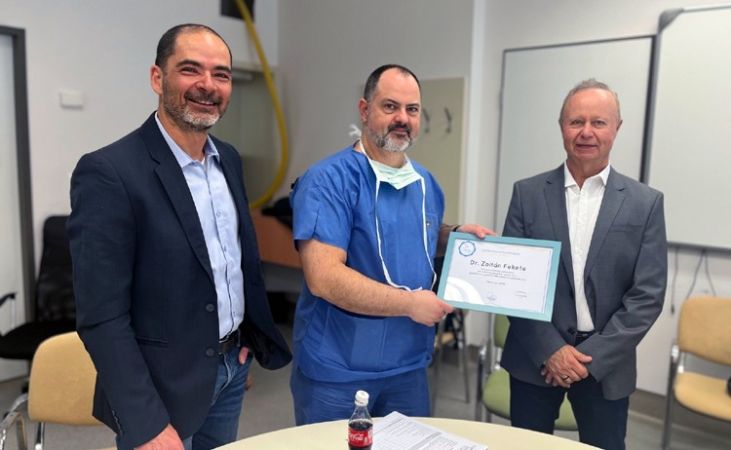 Újabb úttörő műtéti technika a Bács-Kiskun Vármegyei Oktatókórház Szülészet-Nőgyógyászati Osztályán