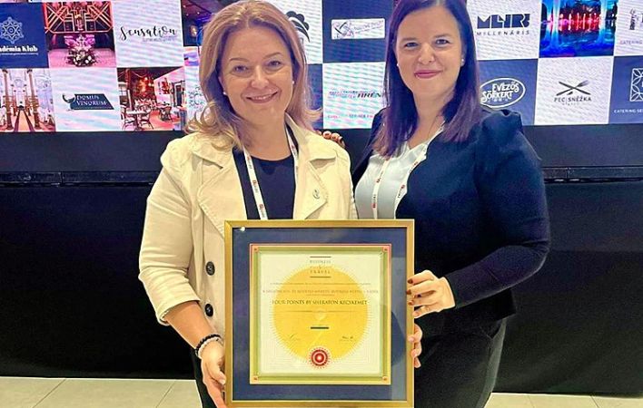 A Business Excellence Díj közönségszavazás nyertese lett a Four Points by Sheraton Kecskemét