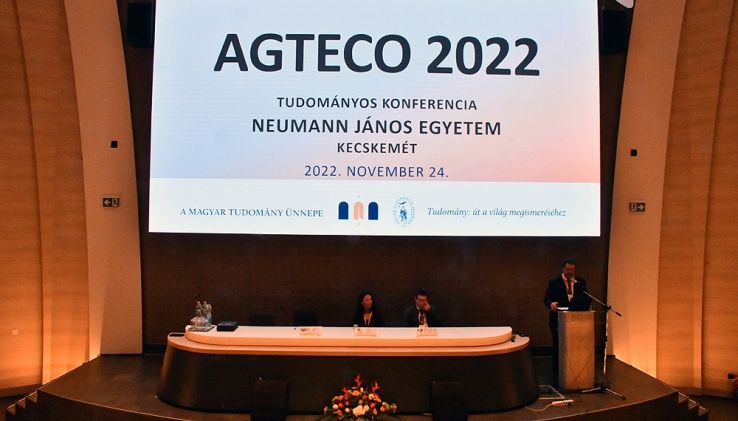 AGTECO 2022 konferencia a Neumann János Egyetemen