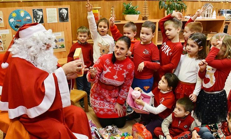 Ho-ho-ho-hóóó – A Pálmácska Óvodába is megjött a Mikulás