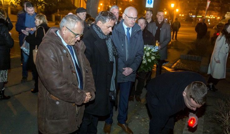 A kommunizmus áldozataira emlékeztek Kecskeméten