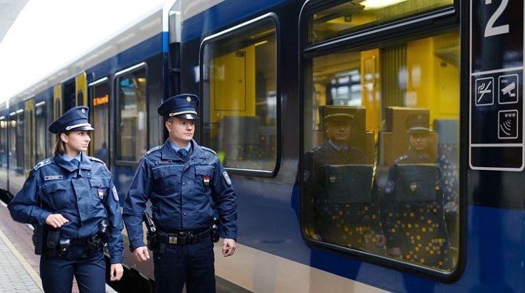 Csaknem ezer rendőr tartott ellenőrzést a vasúti közlekedés biztonsága érdekében