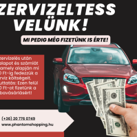 Szervizeltess velünk és zsebelj be szuper jutalmat!