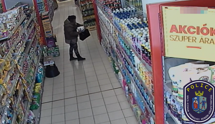Üzleteket fosztogatott egy nő