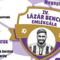 Pénteken lesz a Lázár Bence Emlékgála