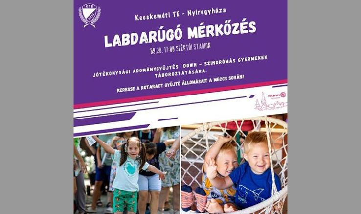Jótékonysági akció kíséri a szombati bajnokit