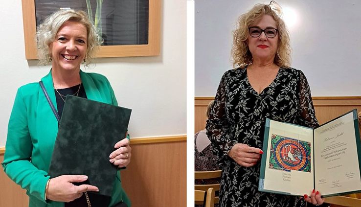 Ők kaptak Kecskeméti Református Egyházközségért díjat a Református Általános Iskolában