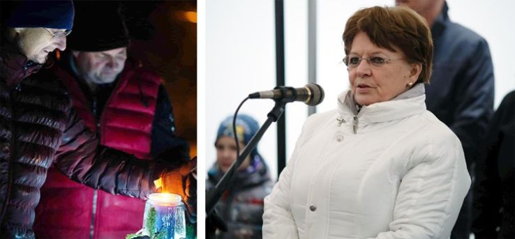 Adventi gyertyákat gyújtottak kecskeméti városrészekben