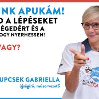 Millió lépés program – Gyerünk apukám, gyűjtsd a lépéseket!