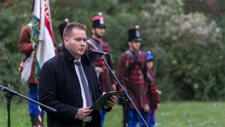 Október 6-i megemlékezés a Nyíri-erdőben