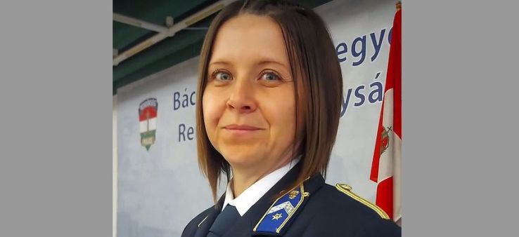Gugi Krisztina lett Bács-Kiskun vármegyében „Az év iskola rendőre”