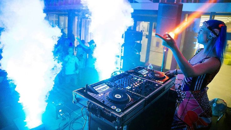 DJ Regán Lili volt a második NESZT sztárvendége Kecskeméten