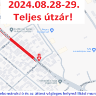 Teljes útzár lesz két napig a Könyves Kálmán körút-Drégely utca csomóponttól az Izsáki úti kereszteződésig