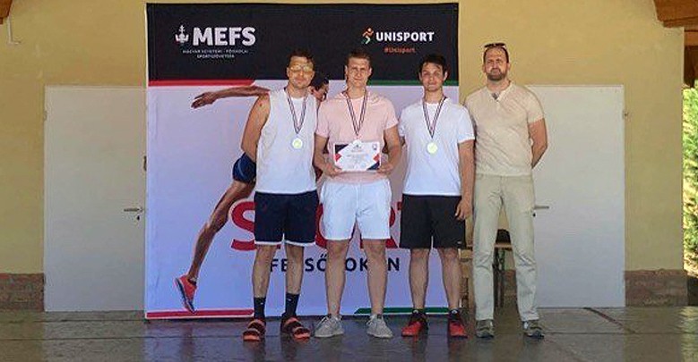 Ezüstérmes lett a kecskeméti egyetem csapata az Universitas Kupa országos döntőjén