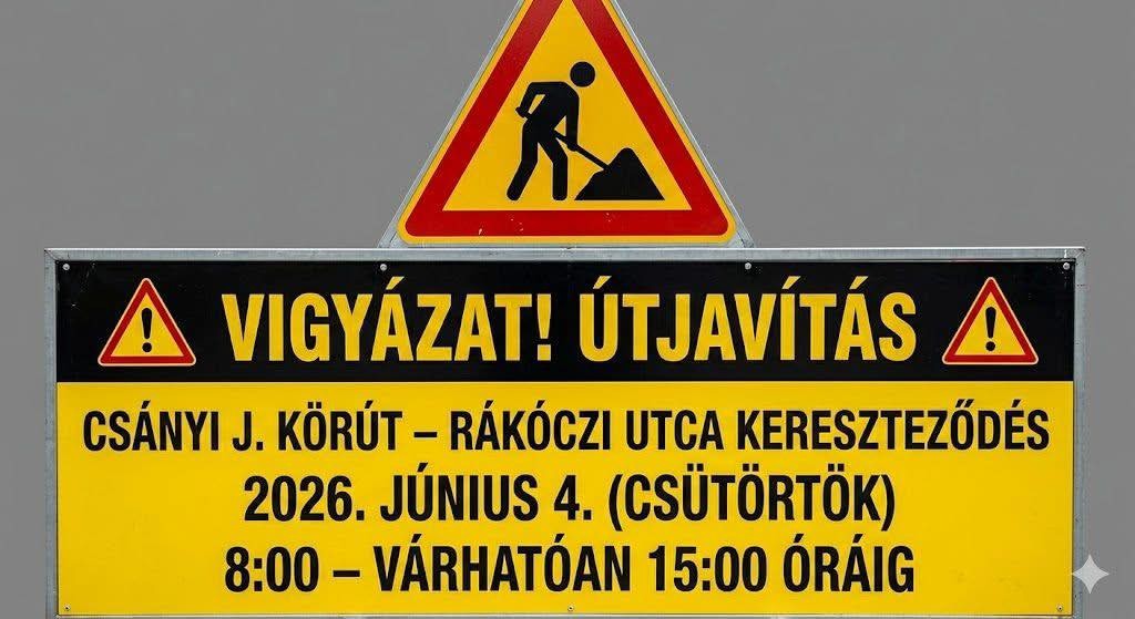 Forgalomkorlátozás lesz Kecskemét belvárosában csütörtökön
