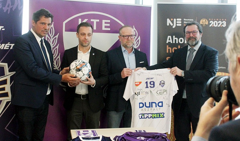 Együttműködési megállapodást kötött az NJE, a KTE Kosárlabda Klub és a Kecskeméti Labdarúgó Akadémia