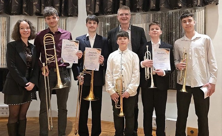 Versenyeredményekben gazdag hónapok az M. Bodon Zeneiskolában