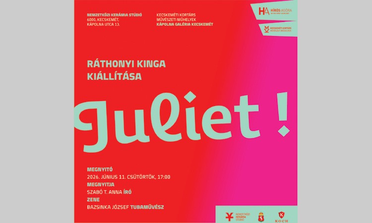 Ráthonyi Kinga vizuális művész Juliet! című porcelánkiállítása a Kápolna Galériában