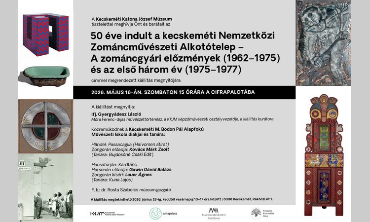 Fél évszázados jubileum: 50 éves a Kecskeméti Nemzetközi Zománcművészeti...