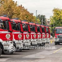 Új, modern tűzoltóautót kapott Bács-Kiskun megye