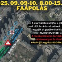 Faápolás a Petőfi Sándor utca – Reile Géza utcai parkolóiban