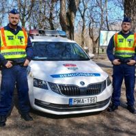 Életet mentettek a bajai járőrök