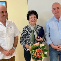 Emlékgyűrű elismerésben részesült Dr. Bense Katalin