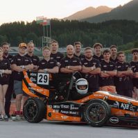 Történelmi eredményt ért el a Neumann János Egyetem csapata a Formula Student Austrián