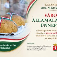 Városi államalapítási ünnepséget rendeznek Kecskeméten augusztus 20-án