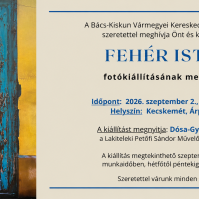 Fotókiállítás nyílik Fehér István képeiből az iparkamarában