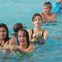 Csatát vívtak idén is a Kecskeméti Fürdőben