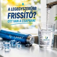A legegyszerűbb frissítő ott van a csapban – Erre figyelmeztet a Bácsvíz