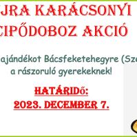 Idén is megszervezték a  Karácsonyi Cipődoboz Akciót a Refiben