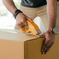 Papír ragasztószalag dobozokra és csomagokra