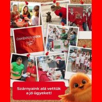 A kecskeméti Auchan ismét a környéken élőket támogatta