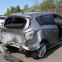 Baleset miatt állt a forgalom az M5-ös sztrádán