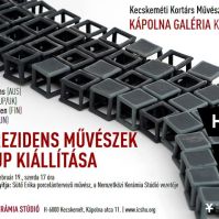 Téli rezidens művészek pop-up kiállítása a Kápolna Galériában