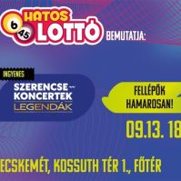 A Hatoslottó bemutatja: Szerencsekoncertek - Kecskemét
