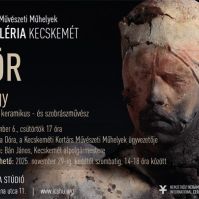 Fusz György keramikus - és szobrászművész TÜKÖR című kiállítása a Kápolna utcai galériában