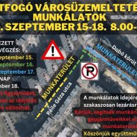 Átfogó városüzemeltetési munkálatok a Reile Géza utcai parkoló térségében