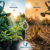 Locsoljunk reggel, bánjunk jól a vízzel – A Bácsvíz tanácsai a nyári öntözéshez